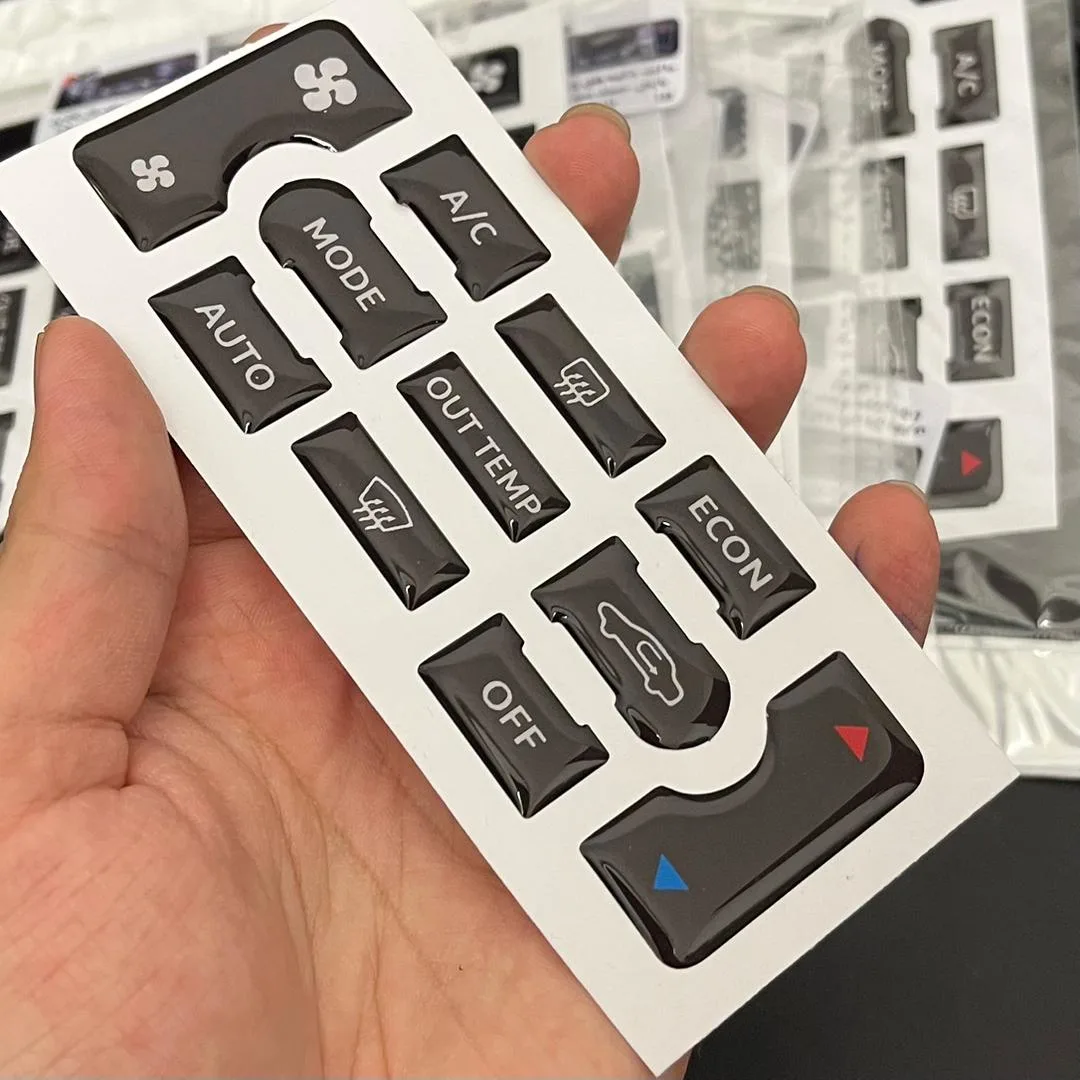 دکمه های پنل تهویه پارس