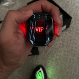 سردنده کریستالی بغل چراغدار با نور RGB